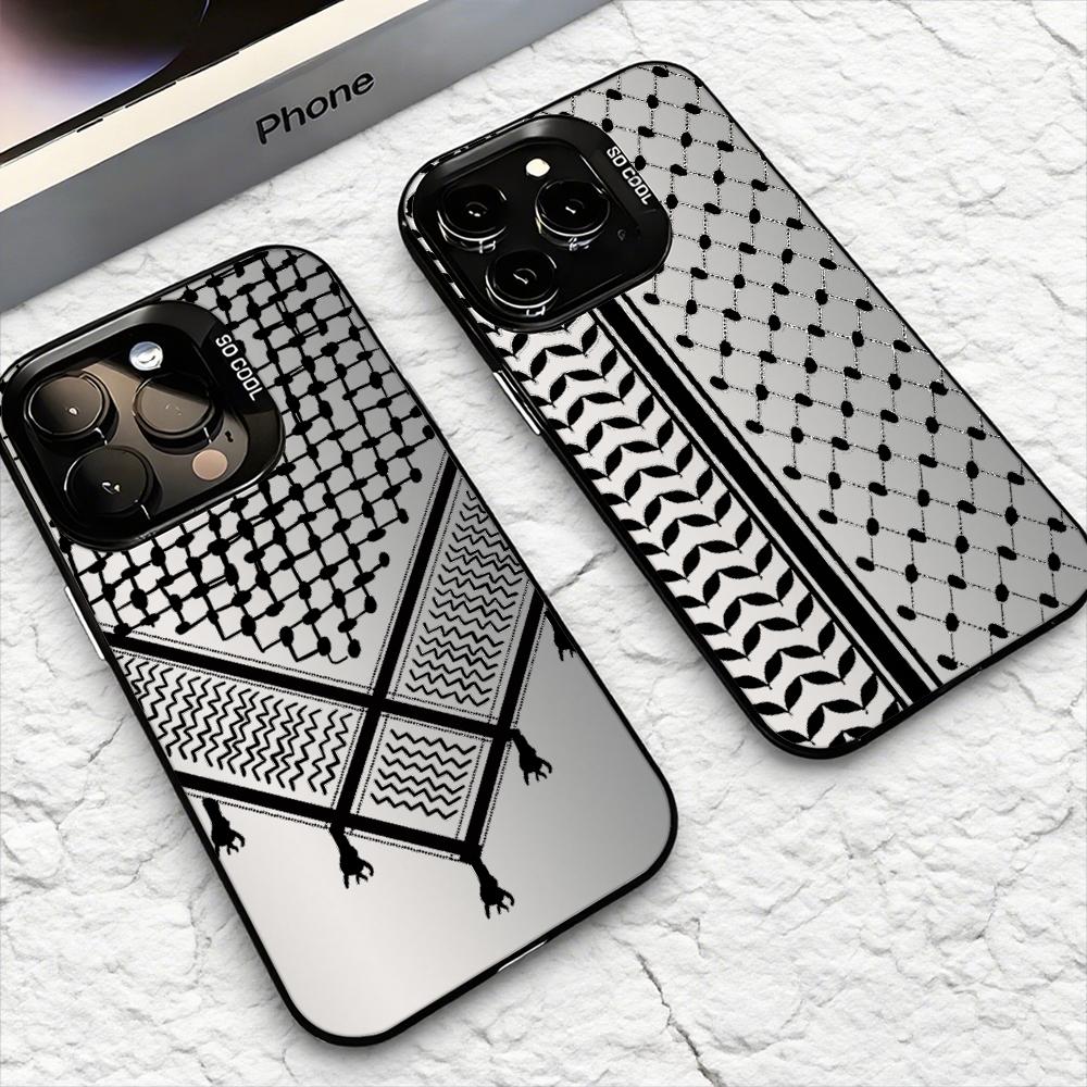 Keffiyeh P-Palestine Phone Cas - огляд і ціна Apple Iphone 15 Pro Max