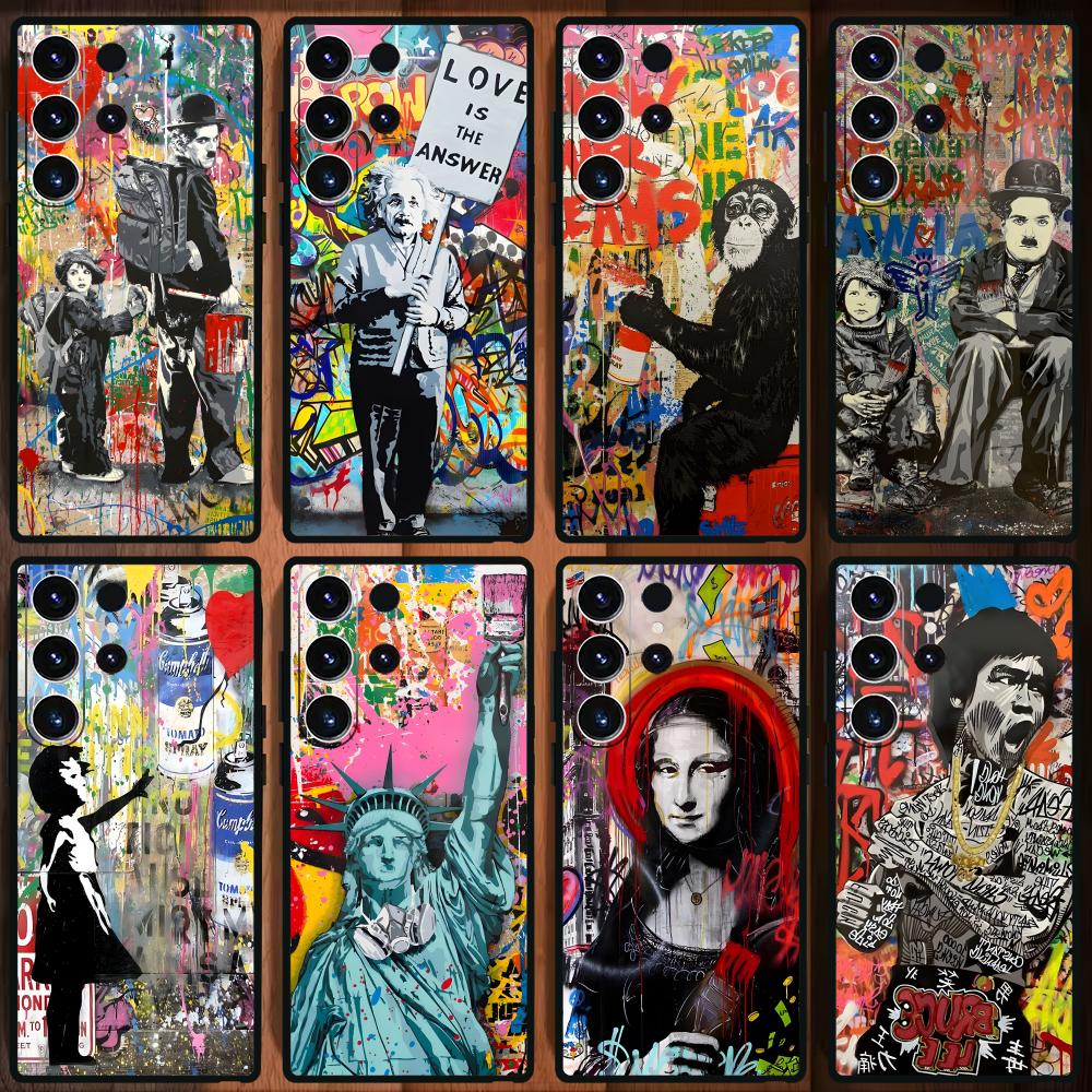 Banksy Graffiti Art  Phone Cas - огляд і ціна Samsung Galaxy S24