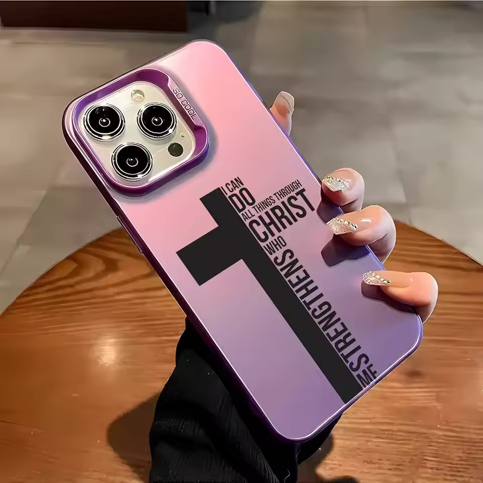 Anti Fingerprint Cross Bible P - огляд і ціна Apple Iphone 15 Pro Max