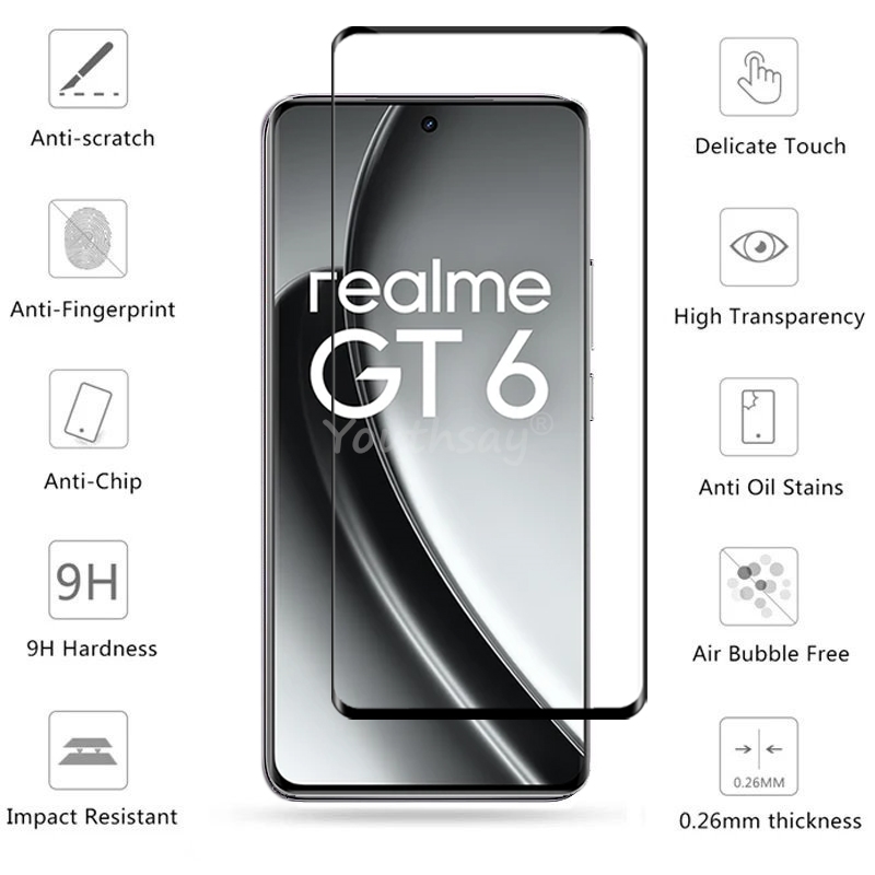 Full Cover Glass For Realme GT - огляд і ціна Realme Gt 6