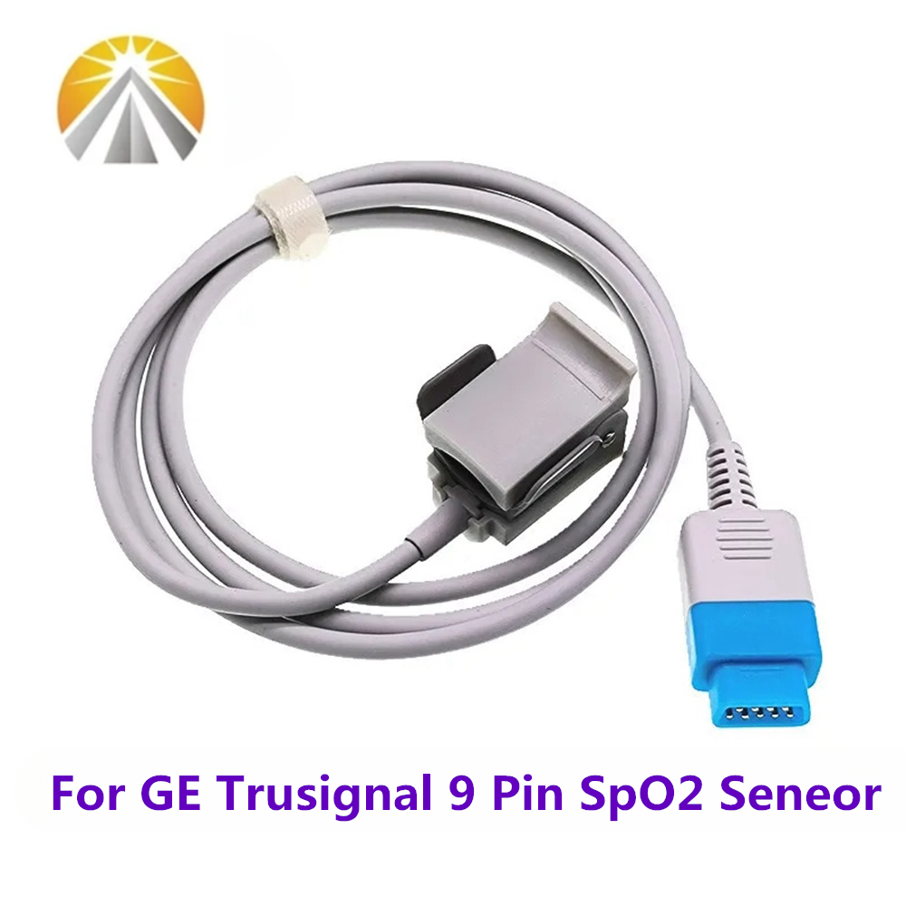 SPO2 Sensor 9 Pin For GE Datex - огляд і ціна Breath Rate Monitor