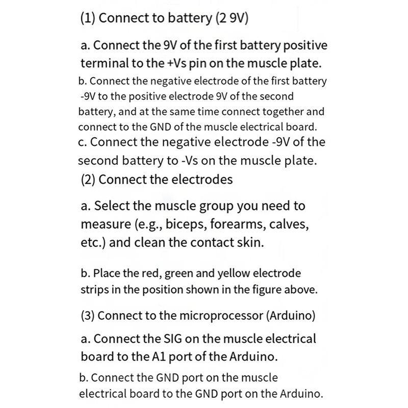 T24C 5X Muscle Electrical Sens - огляд і ціна Muscle Sensor Emg