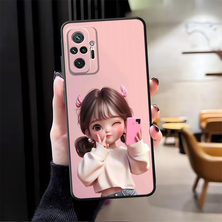 Cartoon Girl Pattern Funda Pho - огляд і ціна Xiaomi Redmi Note 13