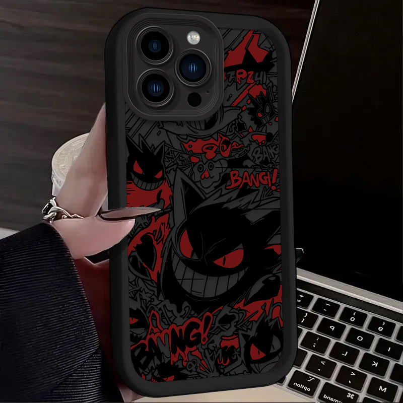 P-Pokemon Gengar Graffiti Phon - огляд і ціна Apple Iphone 15 Pro Max