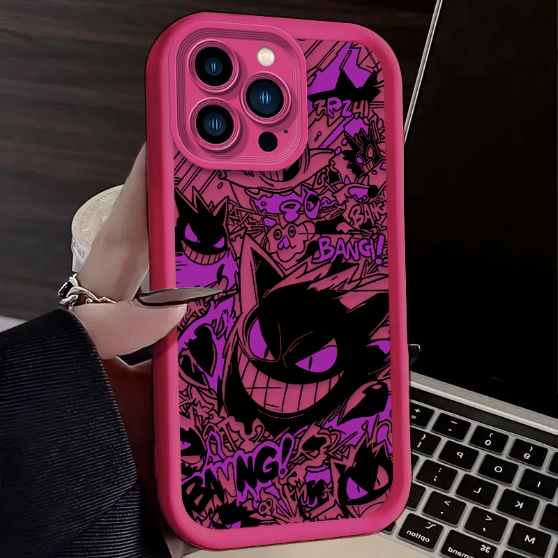 P-Pokemon Gengar Graffiti Phon - огляд і ціна Apple Iphone 15 Pro Max