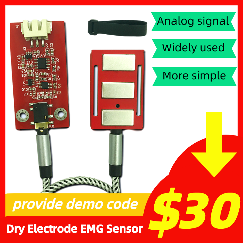 Dry Electrode EMG Sensor Elect - огляд і ціна Muscle Sensor Emg