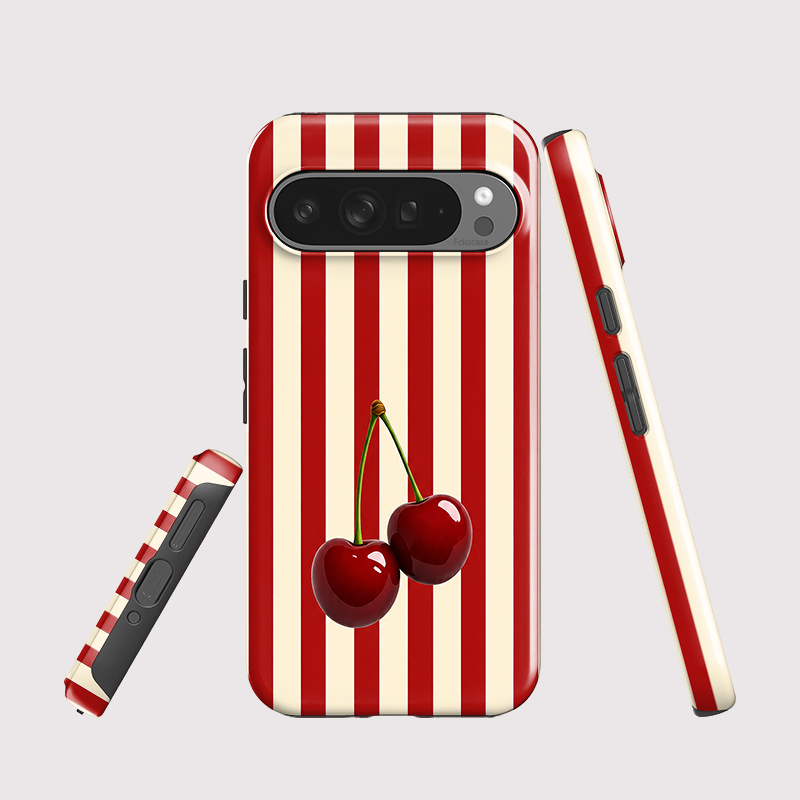 Fcicicase Cherry Stripe Patter - огляд і ціна Google Pixel 8A