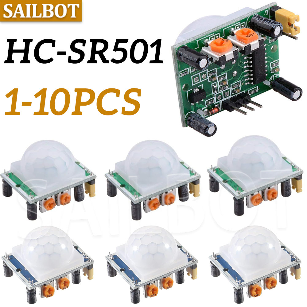 HC-SR501 PIR Infrared Sensor A - огляд і ціна Muscle Sensor Emg
