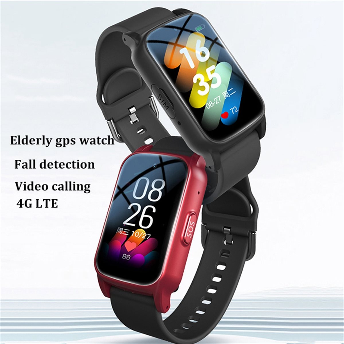 4G Elderly Smart Watch with GP - огляд і ціна Fall Detection Watch
