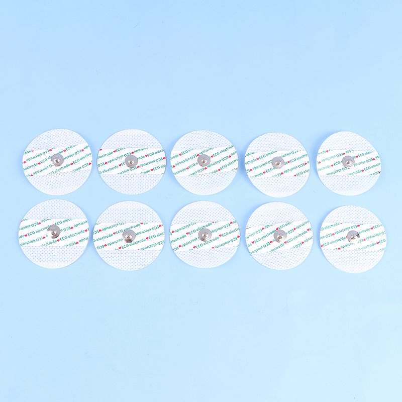 10Pcs Non-Woven ECG Electrode  - огляд і ціна Ecg Patch Monitor