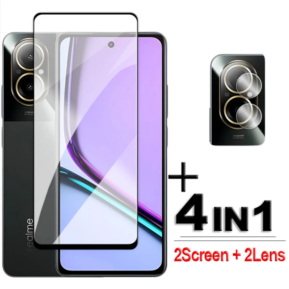 4in1 Tempered Glass For Realme - огляд і ціна Realme C67